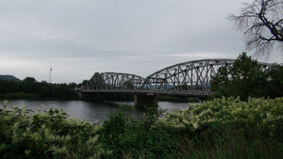 Photo of the Mid-Delaware Bridge in Port Jervis, NY
