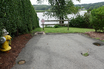 Photo of Scholes Lane access