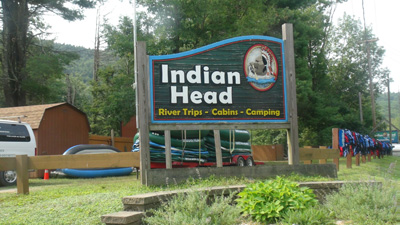 Photo of Indian Head Barryville site. 