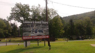 Photo of Landers Campground in Minisink. 